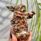 Indonesia Agate Star Wars Crystal Yoda Quartz Carved 366g 105mm