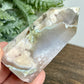 Flower Agate Tower Healing Crystal Generator 171g 82mm