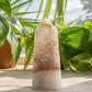 Flower Agate Tower Healing Crystal Generator 77g 77mm
