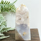 Flower Agate Tower Healing Crystal Generator 77g 77mm