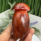 Carnelian Mushroon Healing Crystal Ornament 224g