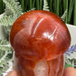 Carnelian Mushroon Healing Crystal Ornament 224g