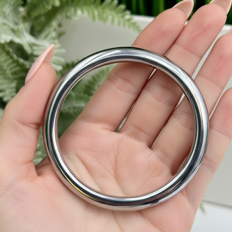 Terahertz Bangle Jewellery Wearable Crystals 64mm Diameter