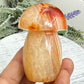 Carnelian Mushroon Healing Crystal Ornament 156g