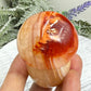 Carnelian Mushroon Healing Crystal Ornament 156g
