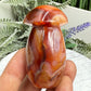 Carnelian Mushroon Healing Crystal Ornament 102g