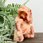 Agate Pink Tower Geode Sparkly Healing Crystal Generator 141g