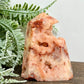 Agate Pink Tower Geode Sparkly Healing Crystal Generator 141g