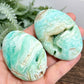 Blue Aragonite Palm Stone Worry High Quality Crystals YOU CHOOSE