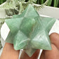 Green Aventurine Merkabah Stone of Opportunity Crystal Carving 76g