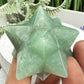 Green Aventurine Merkabah Stone of Opportunity Crystal Carving 76g
