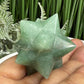 Green Aventurine Merkabah Stone of Opportunity Crystal Carving 76g