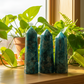 Blue Apatite Points Towers Crystal Generator YOU CHOOSE
