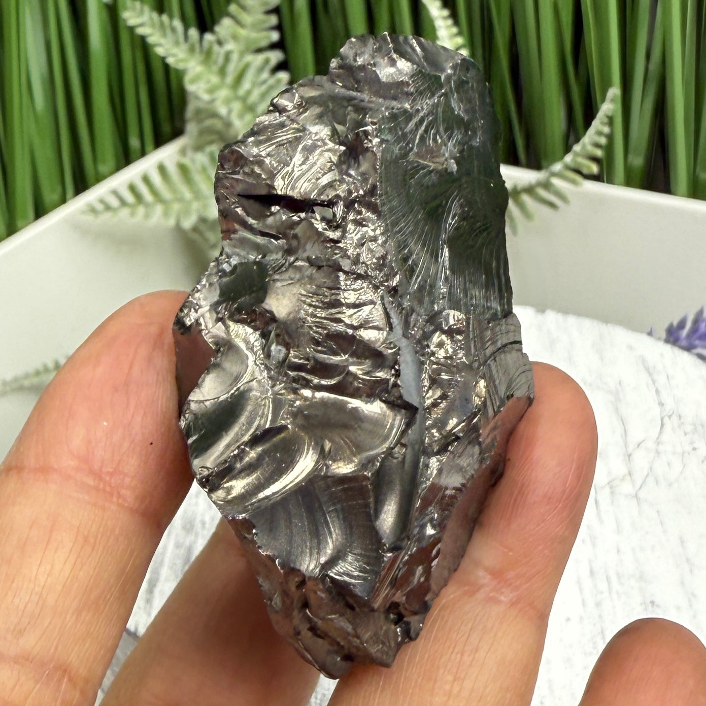 Elite Noble Shungite Raw Chunks Crystal Specimen EMF Protection 53g