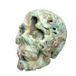 Blue Aragonite Skull Crystal Skull Carving 1086g