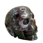 Ocean Sea Jasper Skull Crystal Skull Carving 972g