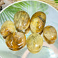 Dendritic Golden Healer Quartz Palm Stones Worry Crystals YOU CHOOSE