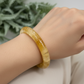 Golden Healer Quartz Bangle Gemstone Jewellery Wearable Crystal 60mm Diameter