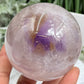 Ametrine Quartz Sphere Amethyst with Citrine Natural Crystal Ball 565g 74mm