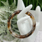 Golden Healer Quartz Bangle Gemstone Jewellery Wearable Crystal 61mm Diameter
