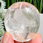 Clear Quartz Palm Stone Worry Mediation Crystal 134g
