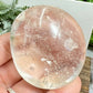 Clear Quartz Palm Stone Worry Mediation Crystal 134g