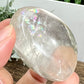 Clear Quartz Palm Stone Worry Mediation Crystal 134g