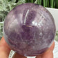 Amethyst Quartz Sphere Natural Stone for Spirituality Crystal Ball 329g 62mm