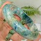 Chrysocolla Quartz Bangle Gemstone Jewellery Crystal 58mm Diameter