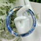 Blue Kyanite Mica Bangle High Quality RARE Crystal Jewellery 57mm Diameter