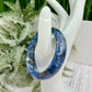 Blue Kyanite Mica Bangle High Quality RARE Crystal Jewellery 57mm Diameter