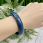 Blue Kyanite Mica Bangle High Quality RARE Crystal Jewellery 57mm Diameter