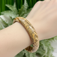 Picture Jasper Gemstone Bangle Wearable Crystal Jewellery 63mm Diameter