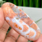 Pink Cotton Candy Druzy Agate Bangle Crystal Jewellery Gemstone 58mm