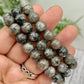Yooperlite Bracelet Elastic Gemstone Jewellery UV Reactive Crystals 9mm Beads 16cm