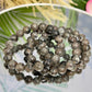 Yooperlite Bracelet Elastic Gemstone Jewellery UV Reactive Crystals 9mm Beads 16cm