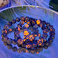 Yooperlite Bracelet Elastic Gemstone Jewellery UV Reactive Crystals 9mm Beads 16cm