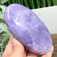 Lepidolite Purple Mica Extra Large Palm Stone Meditation Crystal 500g