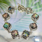 Abalone Shell Bracelet Wearable Crystals Gemstones 18.5cm-20.5cm