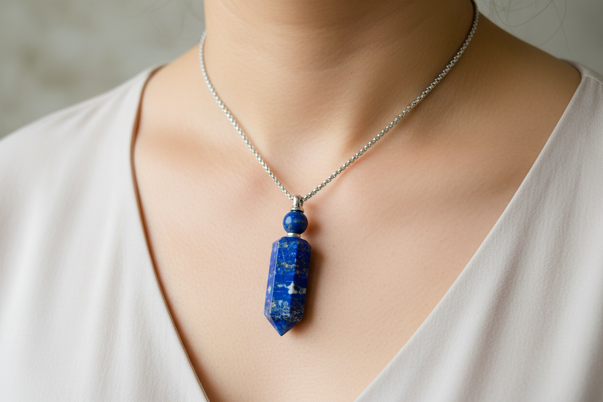 Crystal Perfume Necklaces Wearable Crystal YOU CHOOSE