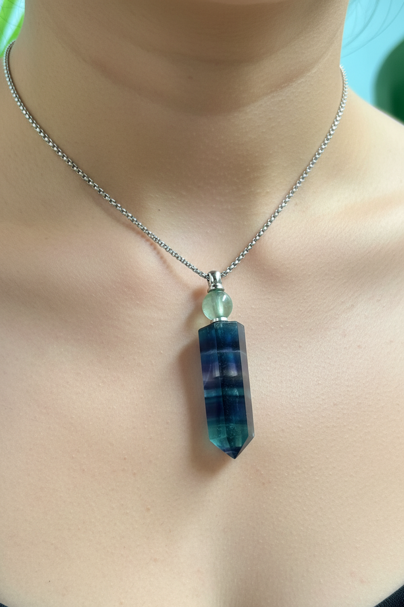 Crystal Perfume Necklaces Wearable Crystal YOU CHOOSE
