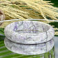Purple Jade Bangle Crystal Jewellery Healing Gemstone 59mm Diameter