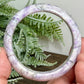 Purple Jade Bangle Crystal Jewellery Healing Gemstone 59mm Diameter
