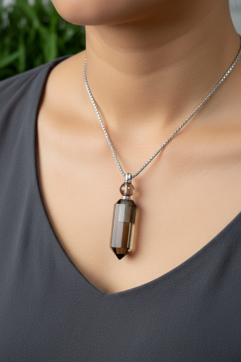 Crystal Perfume Necklaces Wearable Crystal YOU CHOOSE