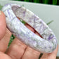 Purple Jade Bangle Crystal Jewellery Healing Gemstone 59mm Diameter