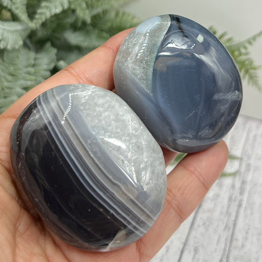 Agate Palm Stones Healing Meditation Crystals YOU CHOOSE