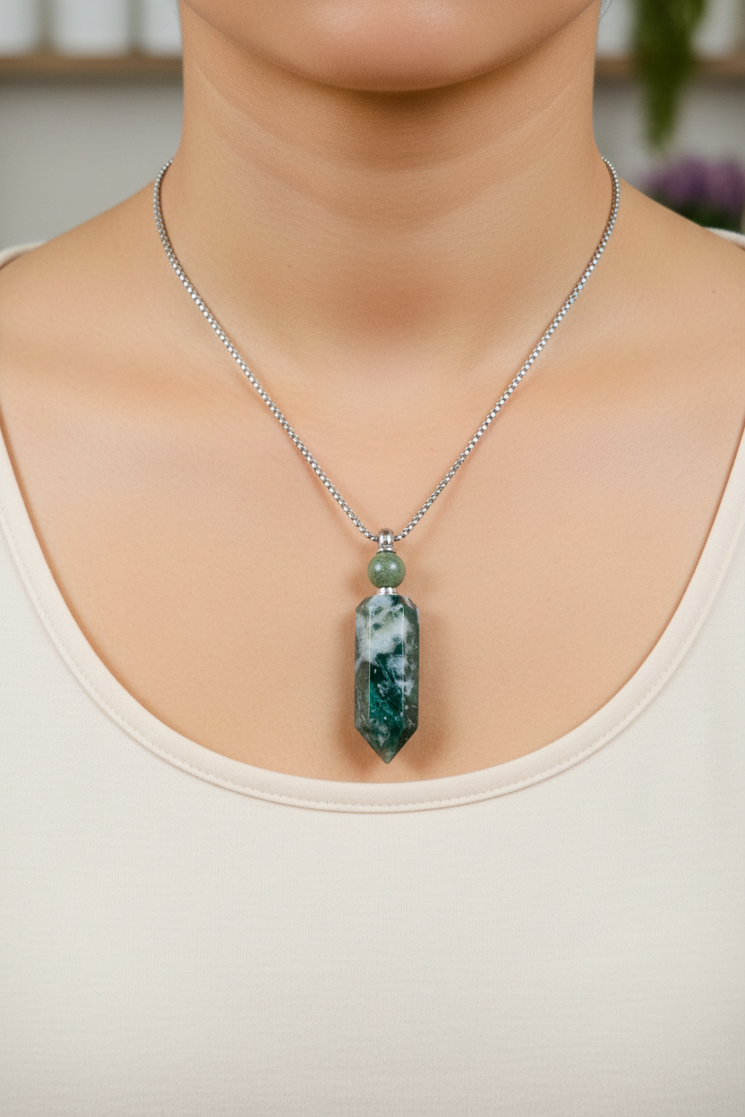 Crystal Perfume Necklaces Wearable Crystal YOU CHOOSE