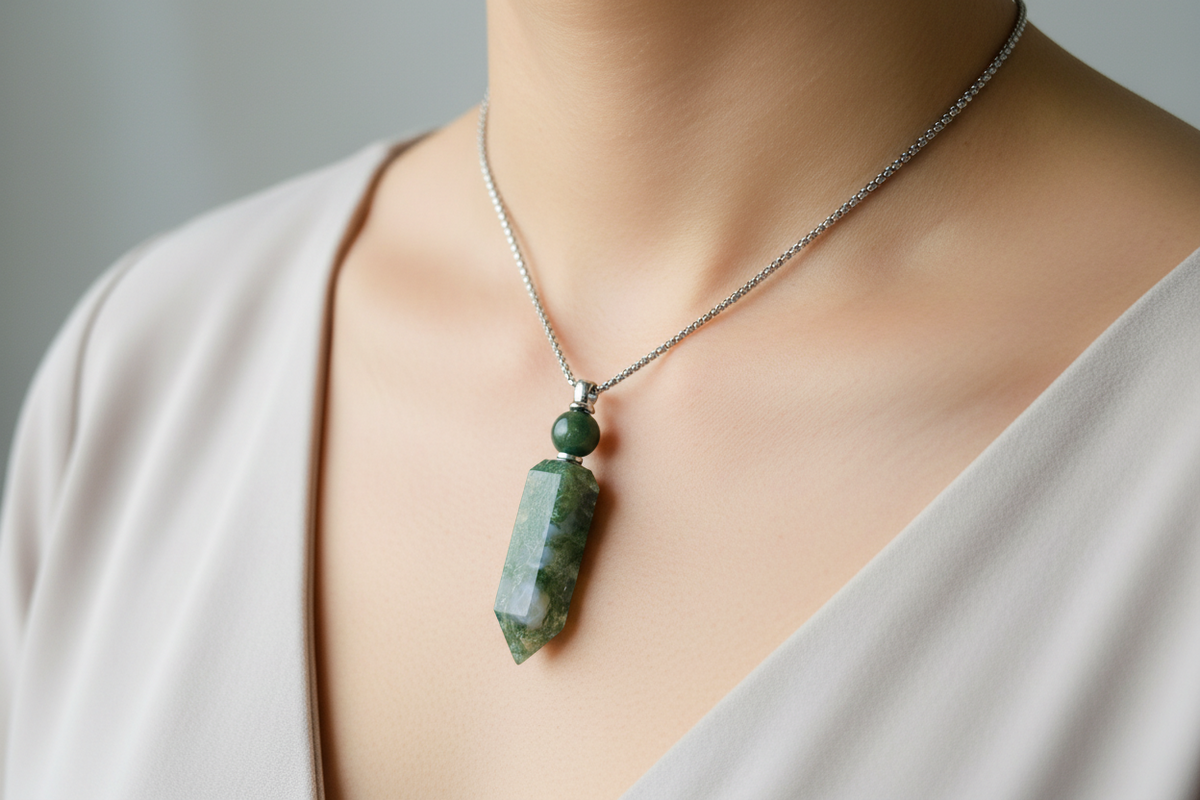 Crystal Perfume Necklaces Wearable Crystal YOU CHOOSE