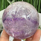 Amethyst Quartz Sphere Natural Stone for Spirituality High Quality Crystal Ball 621g 76mm