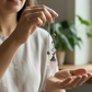 Crystal Pendulums Clear Rose Quartz Amethyst Gemstone Divination Manifestation